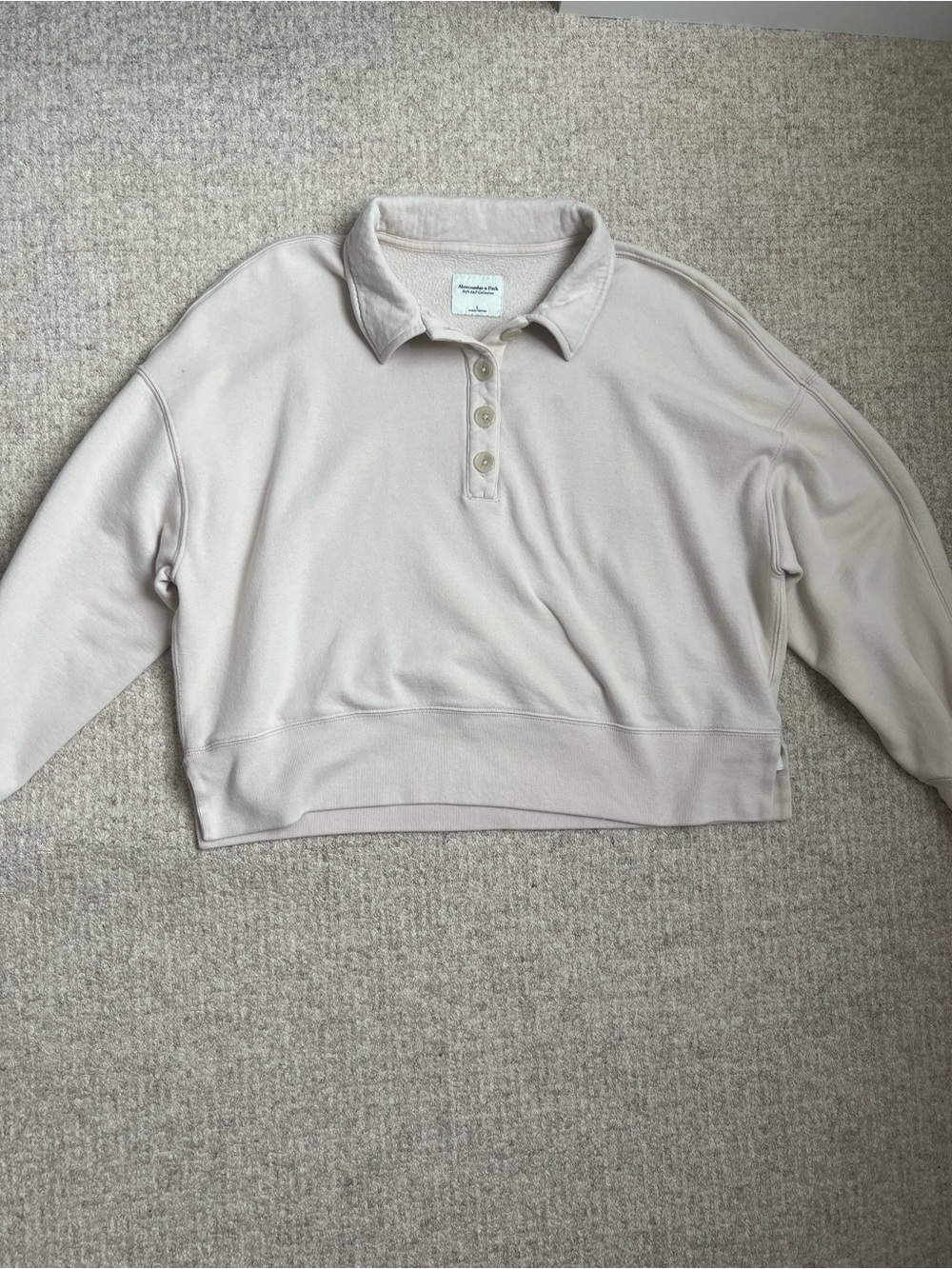 Abercrombie and Fitch cropped sweatshirt